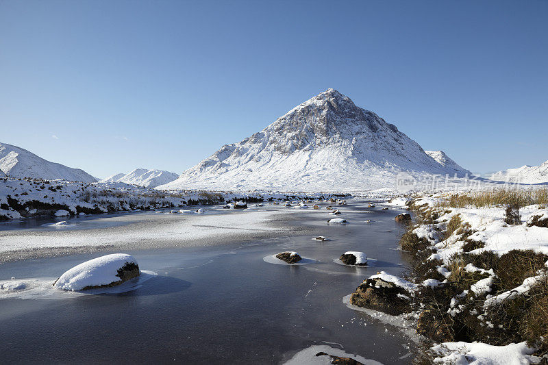 Buchaillie Etive Mor, Glencoe，苏格兰高地，苏格兰，英国